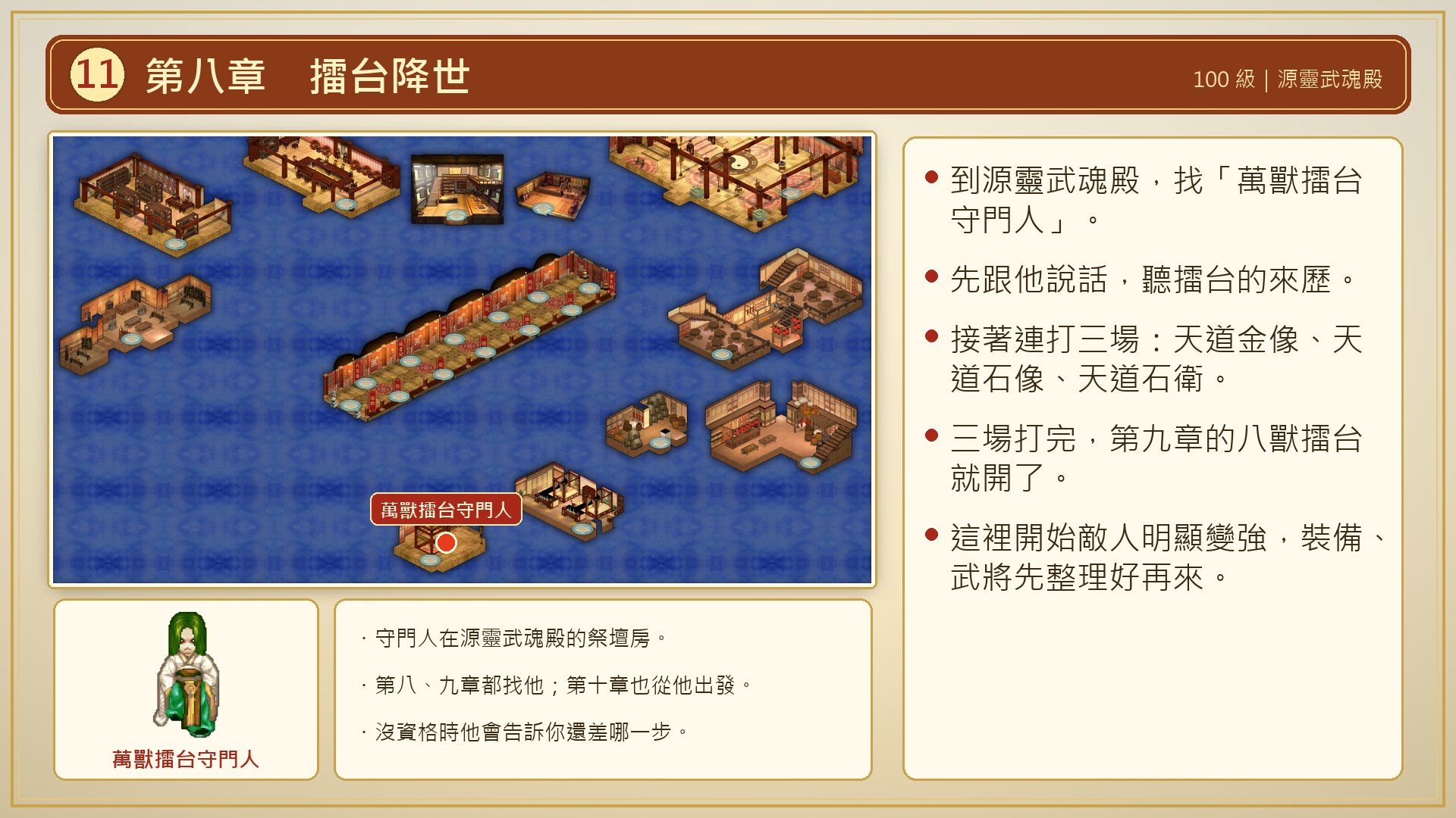 第八章 擂台降世(100 級)